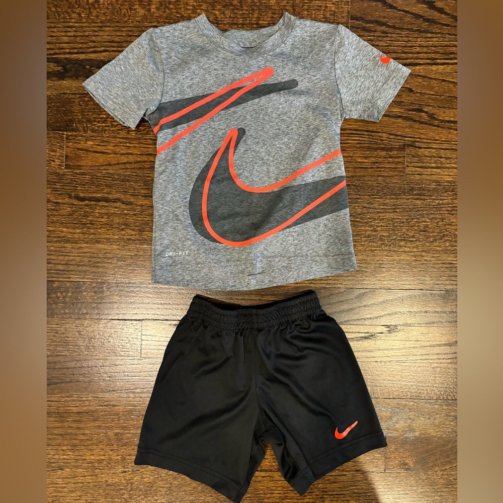 Kids Nike dry-fit outfit